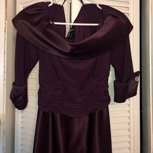 Burgundy Formal Dress